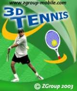 3DTennis game, mobile games, j2me game, cellphone game, mobile game, midlet game.
