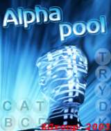 AlphaPool game, mobile games, j2me game, cellphone game, mobile game, midlet game.