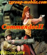 CommandosII game, phone game, j2me game, mobile game, midlet game.
