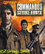 Commandos III game, phone game, j2me game, mobile game, midlet game.