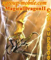 MagicalDragon II game, phone game, j2me game, mobile game, midlet game.