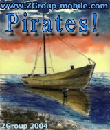Pirates! game, mobile games, j2me game, cellphone game, mobile game, midlet game.