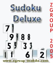 Sudoku Deluxe game, phone game, j2me game, mobile game, midlet game.