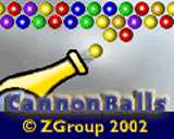 CannonBalls game, mobile games, j2me game, cellphone game, mobile game, midlet game.
